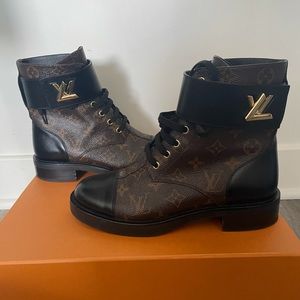 Louis Vuitton Combat Boots